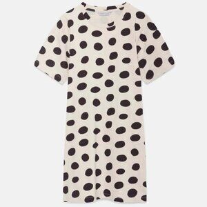 Polka Dot Open Back Mini Dress - Compania Fantastica